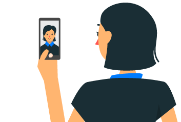 ご本人の動画を撮影する