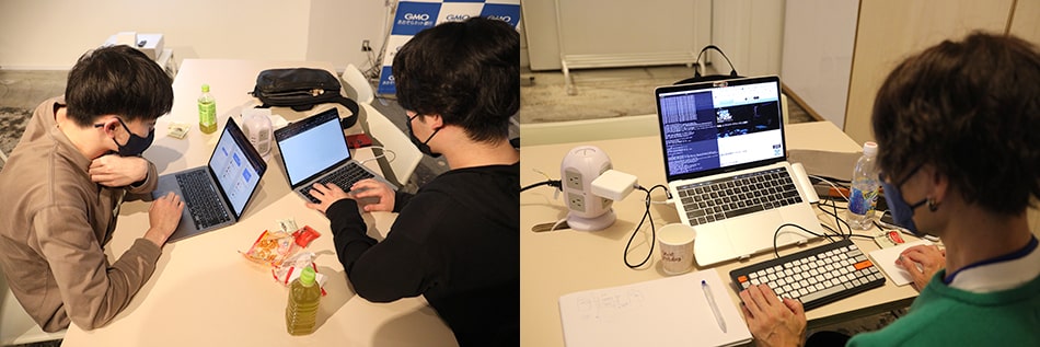 ハッカソン開始と同時に検討を始める各チーム