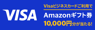 VisaビジネスカードAmazonギフト券プレゼントキャンペーン