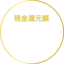 現金還元額上限なし